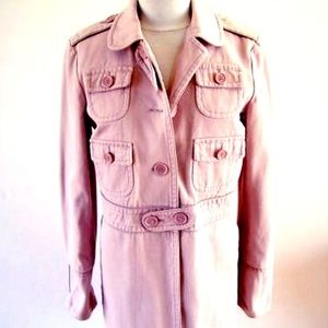 Marc Jacobs Military Jacket Trench Peacoat